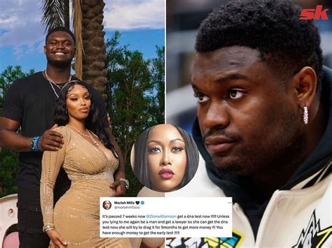 moriah mills and zion williamson news|Moriah Mills posts pregnancy test in Zion Williamson drama twist